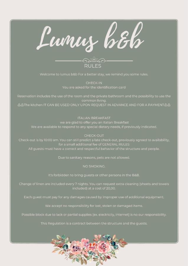 פורטיצ'י Lumus B&B מראה חיצוני תמונה